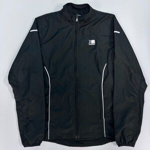 Karrimor Run Full Zip Lightweight Poly Reflective Running Jacket Men’s sz L